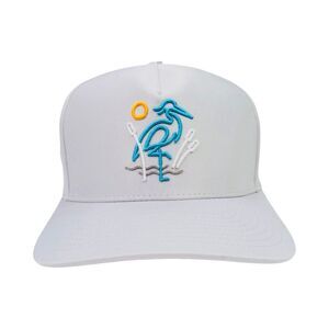 Waggle Great Blue SnapBack Hat - Gray - One Size (Up to 7 3/4)